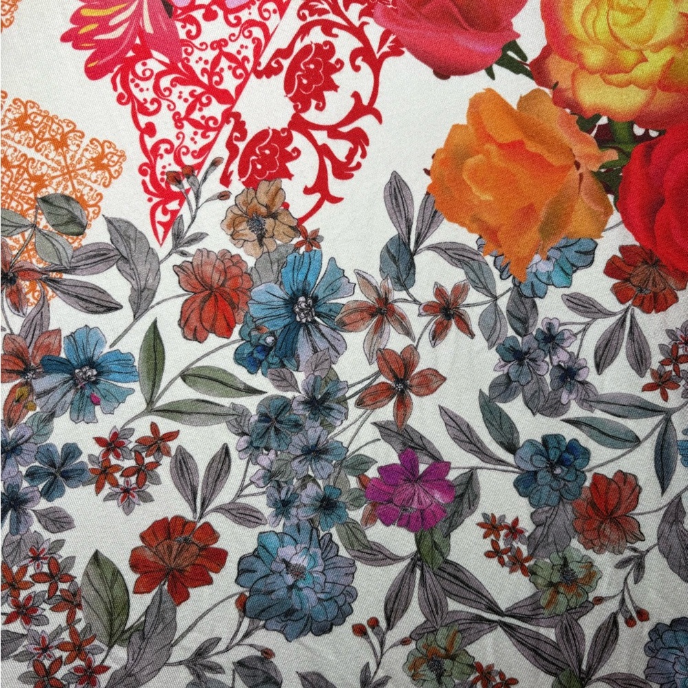 Johnny Was Tango Patchwork Midi‎ T-Shirt Dress | XS - Picture 8 of 9